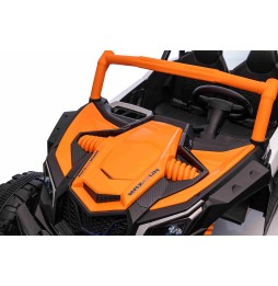 Pojazd utv x3 off-road pomarańczowy dla dzieci