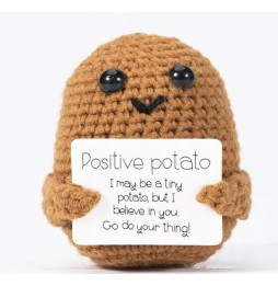 Fun Positive Potato Plush Toy Set of 2