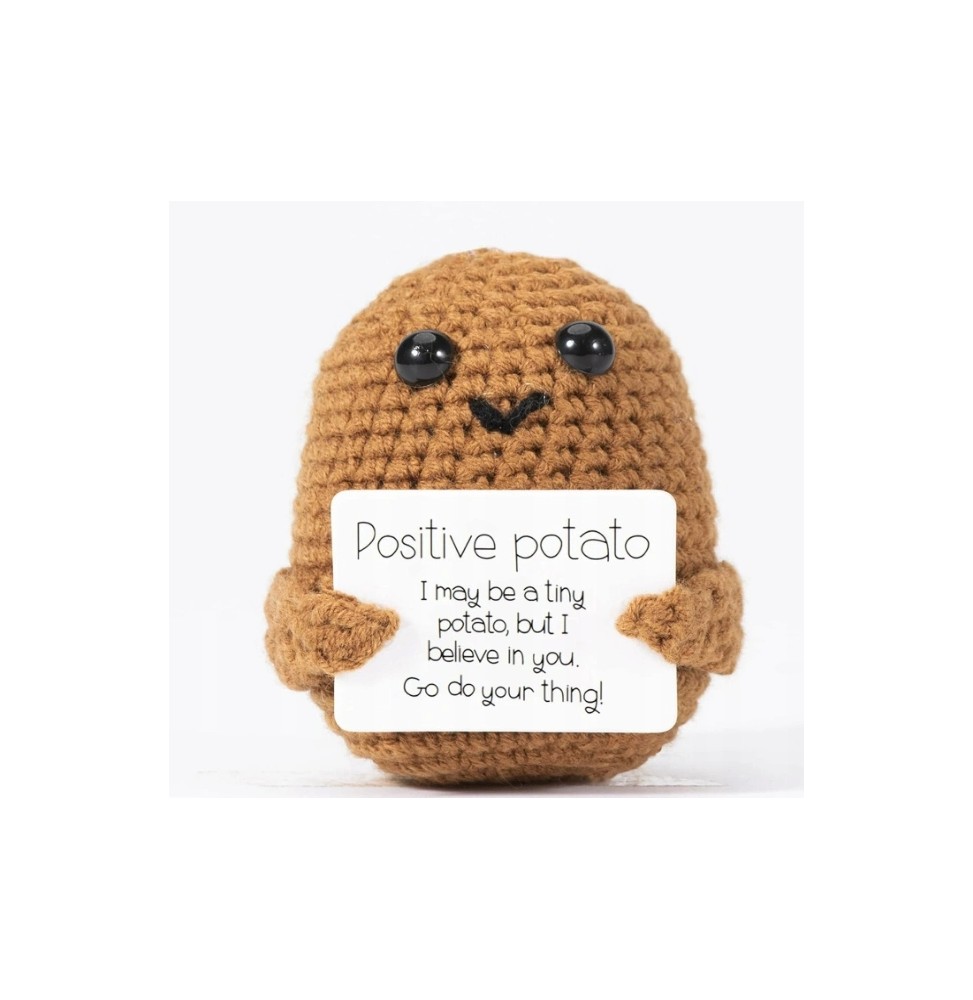 Fun Positive Potato Plush Toy Set of 2