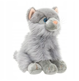 Gray Kitten Plush Toy by Smily Play