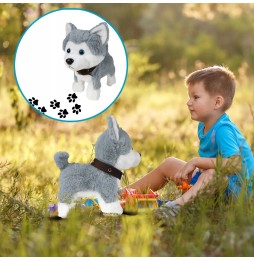 Câine husky interactiv pentru copii