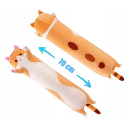 70cm Long Plush Cat Pillow Toy