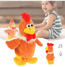 Interactive Plush Chicken for Kids