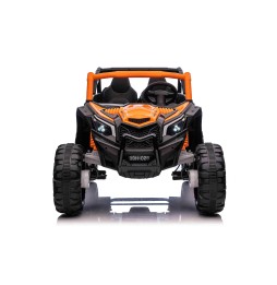 Pojazd utv x3 off-road pomarańczowy dla dzieci