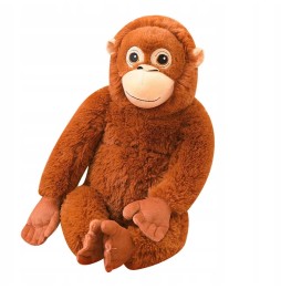 Brązowa małpka orangutan przytulanka 60 cm