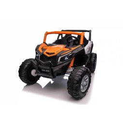 Pojazd utv x3 off-road pomarańczowy dla dzieci