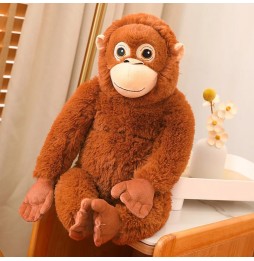 Brązowa małpka orangutan przytulanka 60 cm