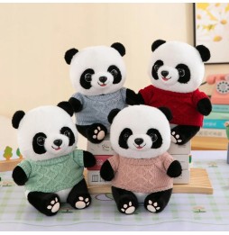 Panda Plush Toy 23 cm in Blue Sweater