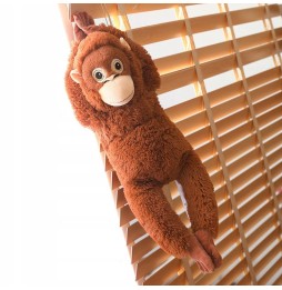 Brązowa małpka orangutan przytulanka 60 cm
