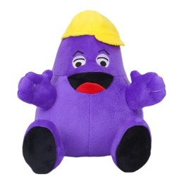 Maskotka Grimace Shake 22 cm z żółtym kapeluszem