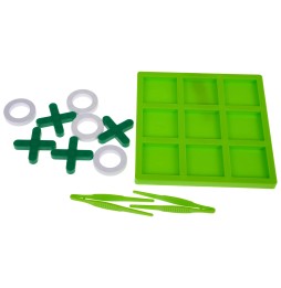 Mini Frog Tic Tac Toe Logic Game for Kids