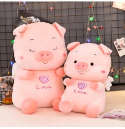 Pink Plush Pig Cuddly Toy