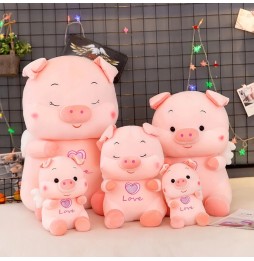 Pink Plush Pig Cuddly Toy