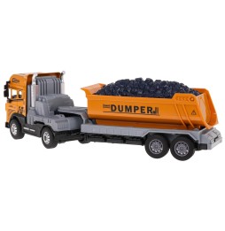 Construction Dumper Truck with Lights and Sounds