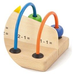 Viga Wooden Abacus for Learning Math