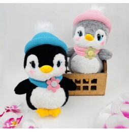 Large Penguin Plush Toy 35 cm