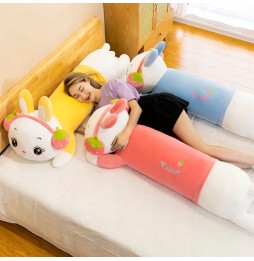 Pink Rabbit Plush Pillow 140 cm