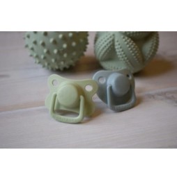 Filibabba pacifiers 2 pcs. 0m+ moss green