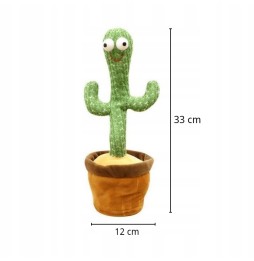 Singing LED Cactus for Kids