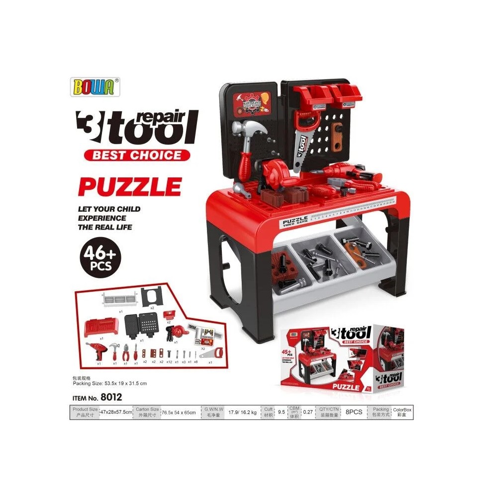 Kids Tool Set 46 Pieces