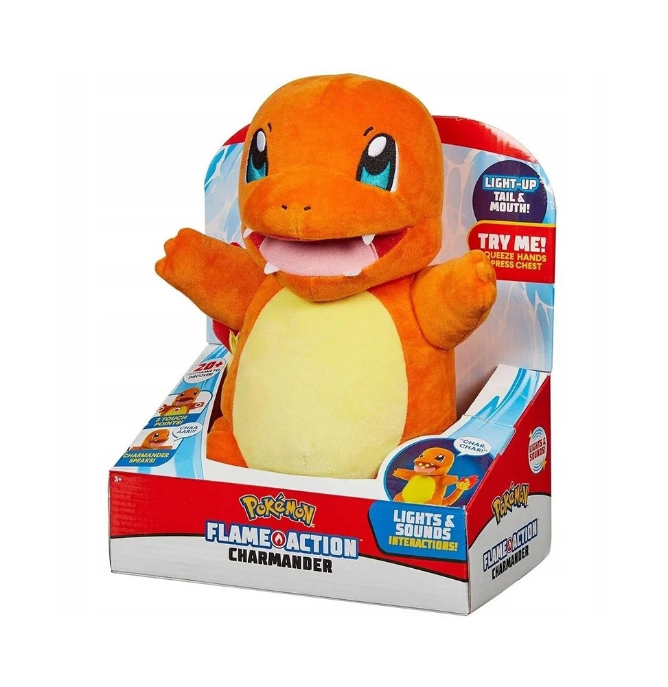 Interactive Charmander Plush Toy