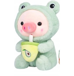 Masculă Kawaii bubble tea porcușor 25 cm