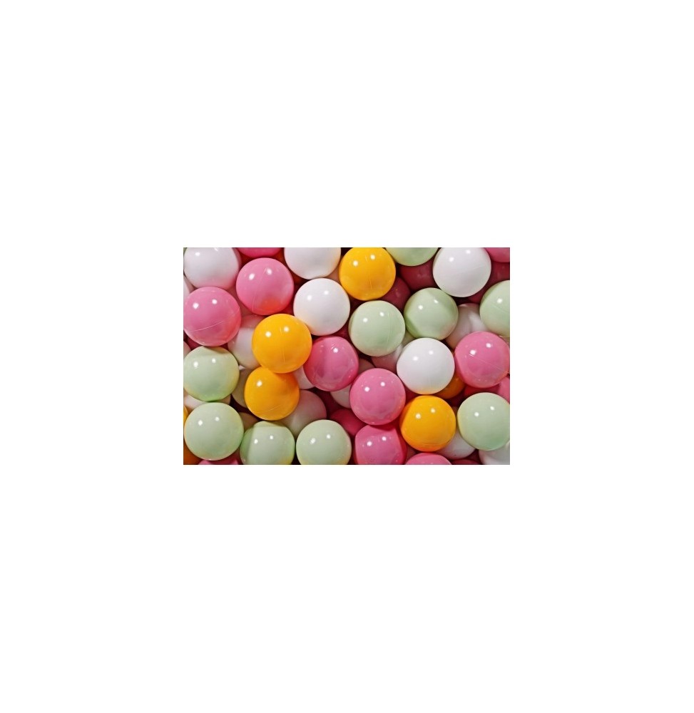 7cm Plastic Balls Set for Dry Pool - 400 pcs