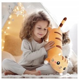 Plush Cat Pillow Roll 50 cm