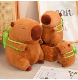 Capybara Plush Toy with Backpack 50 cm