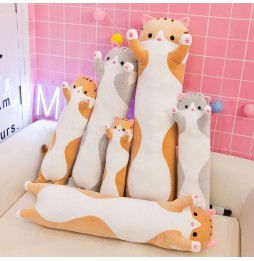 Plush Cat Pillow Roll 50 cm