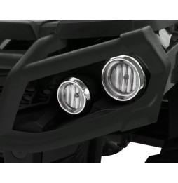 ATV pentru copii cu radio MP3 si LED - negru