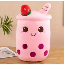 Maskotka Bubble Tea różowa 25 cm