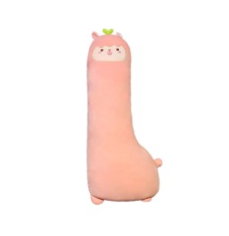 Pink Giant Alpaca 115 cm - Plush Toy and Pillow