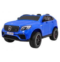 Mercedes GLC 63S Kids Car - Blue, 4x4, MP4, LED