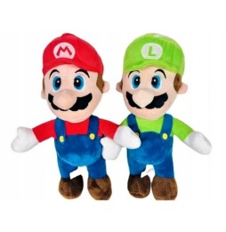 Pluș Luigi Super Mario 28cm