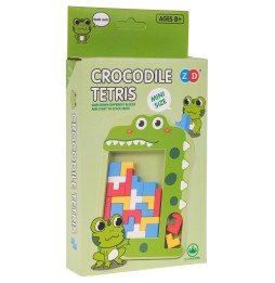 Gra logiczna tetris krokodyl - rodzinna gra planszowa