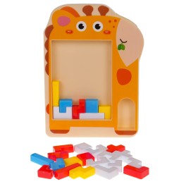 Tetris Giraffe Game for Kids and Adults