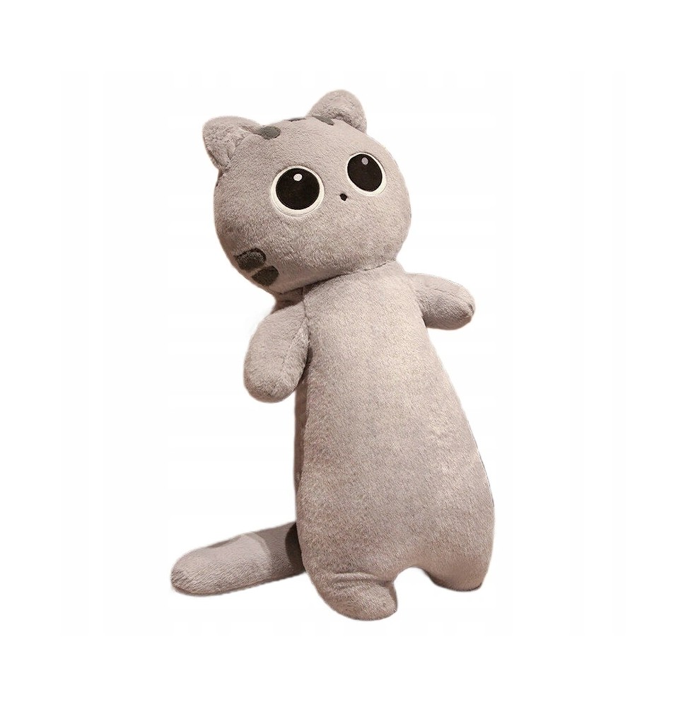 Giant Gray Cat Plush Toy 100 cm