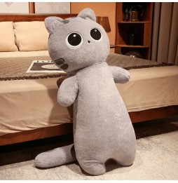 Giant Gray Cat Plush Toy 100 cm