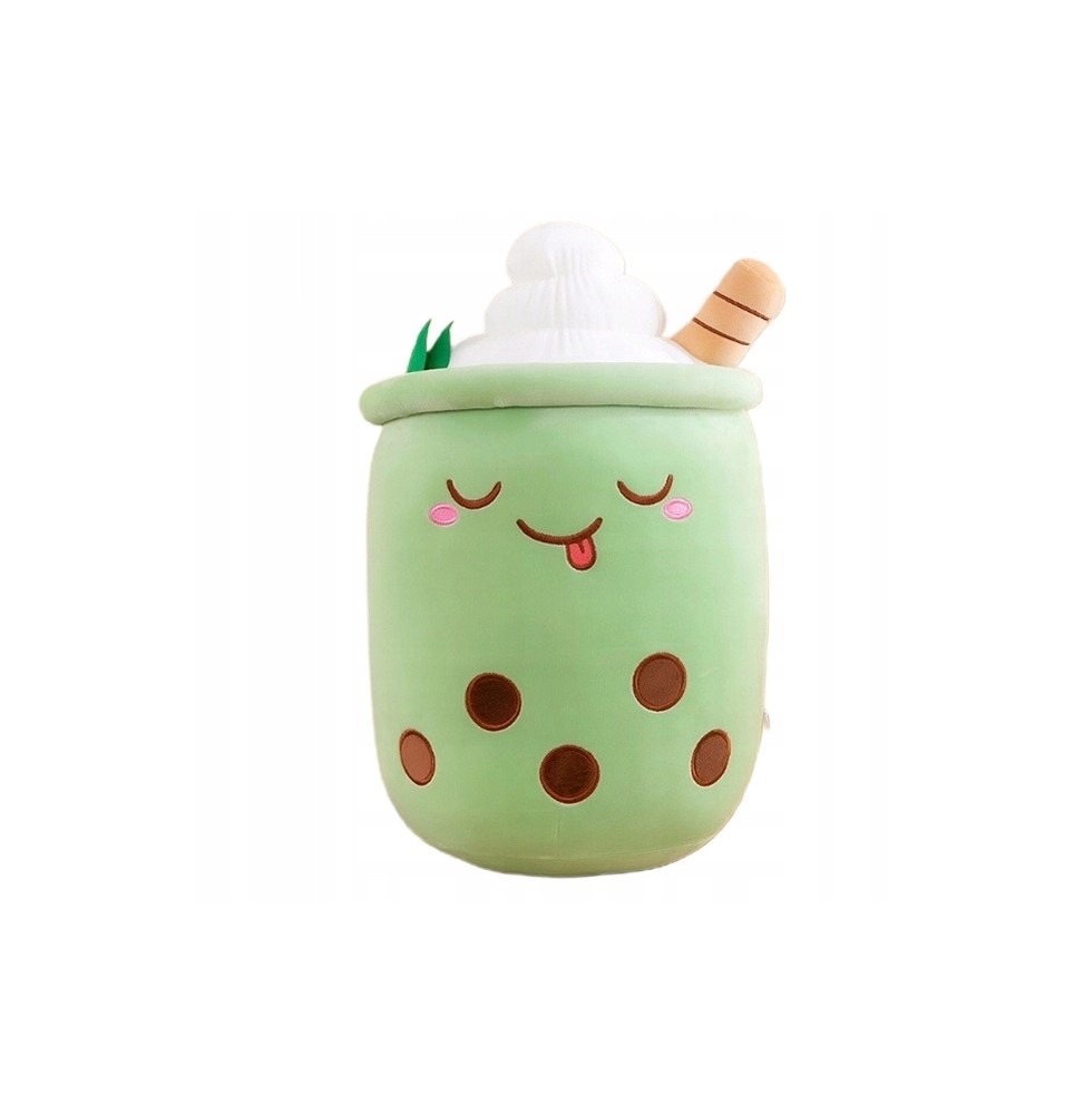 Green Bubble Tea Plush Toy