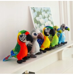 Colorful Ara Parrot 23 cm Plush Toy