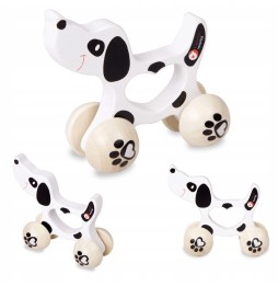 Wooden Pull Toy Dalmatian Classic World