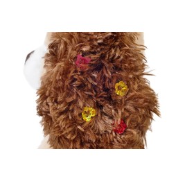 Plush Dog for Decorating with Sequins