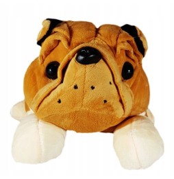 Bulldog Plush Pillow 26 cm