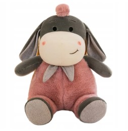 Lilac Plush Donkey 27 cm