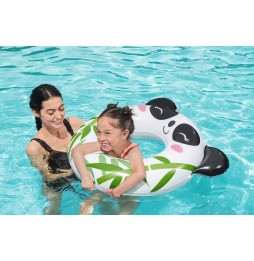 Panda Swimming Ring for Kids Bestway 79x85cm