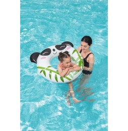 Panda Swimming Ring for Kids Bestway 79x85cm