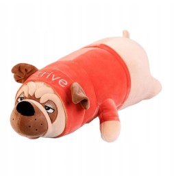 Stuffed Dog Pillow Pug 70 cm