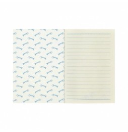 Small Notebook Felines Cats Bold Blue