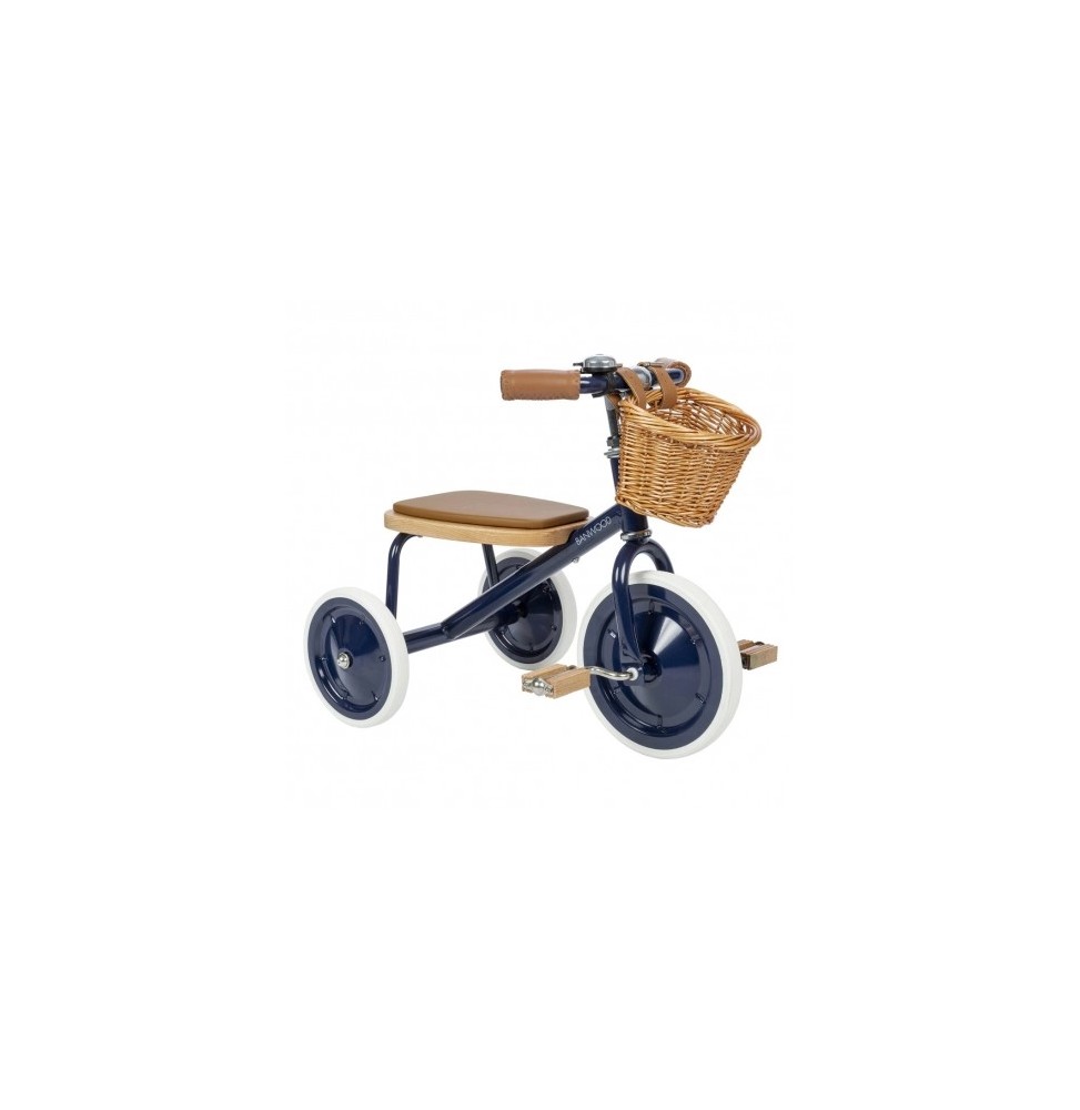 Banwood children's tricycle navy blue